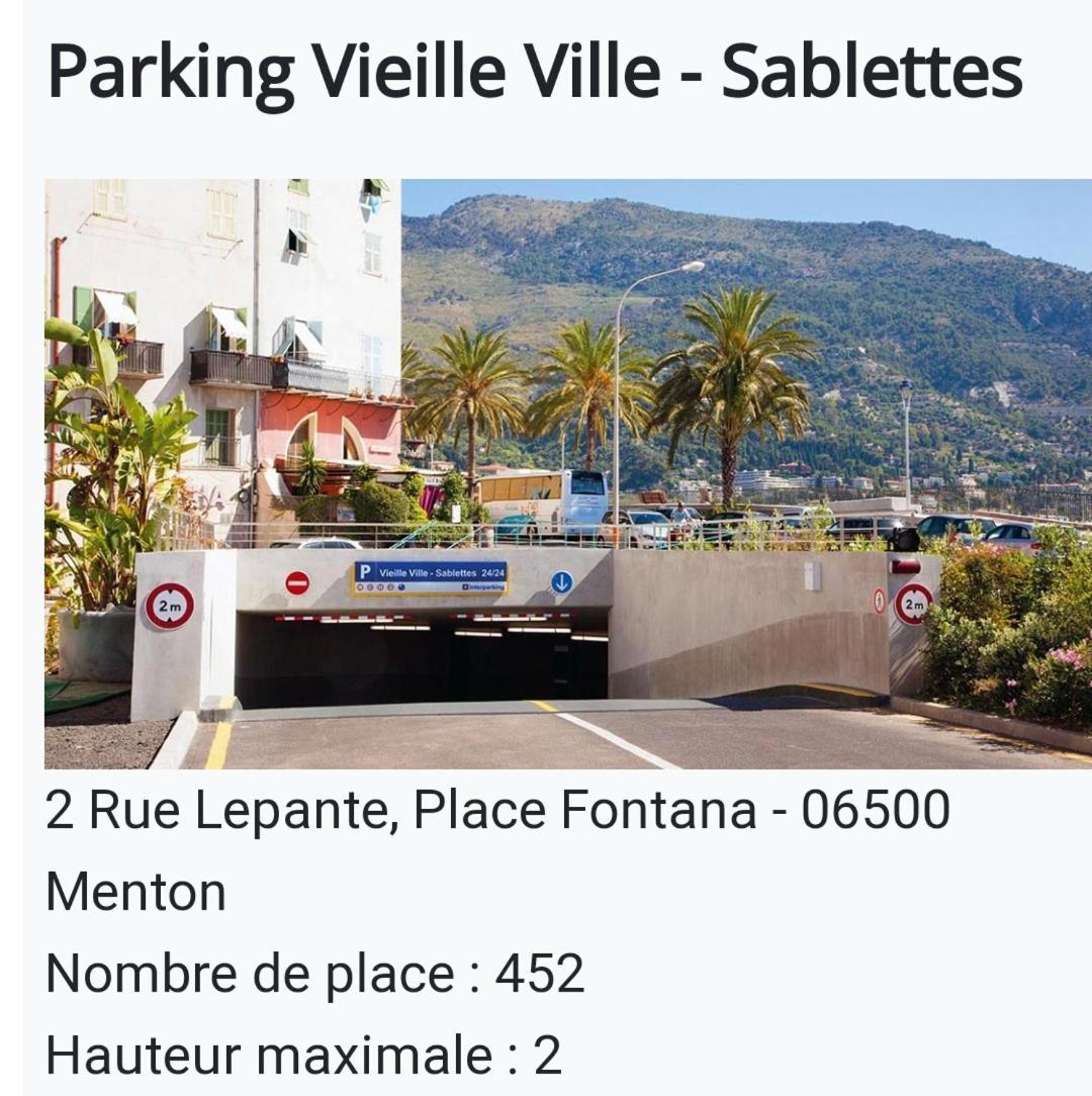 Maison De Ville Typique Mentonnaise エクステリア 写真