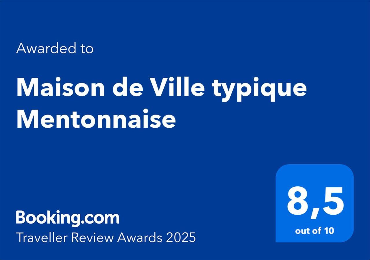 Maison De Ville Typique Mentonnaise エクステリア 写真